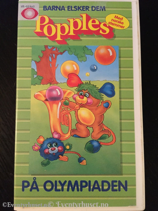 Popples På Olympiaden. 1993 (1989) Vhs. Vhs