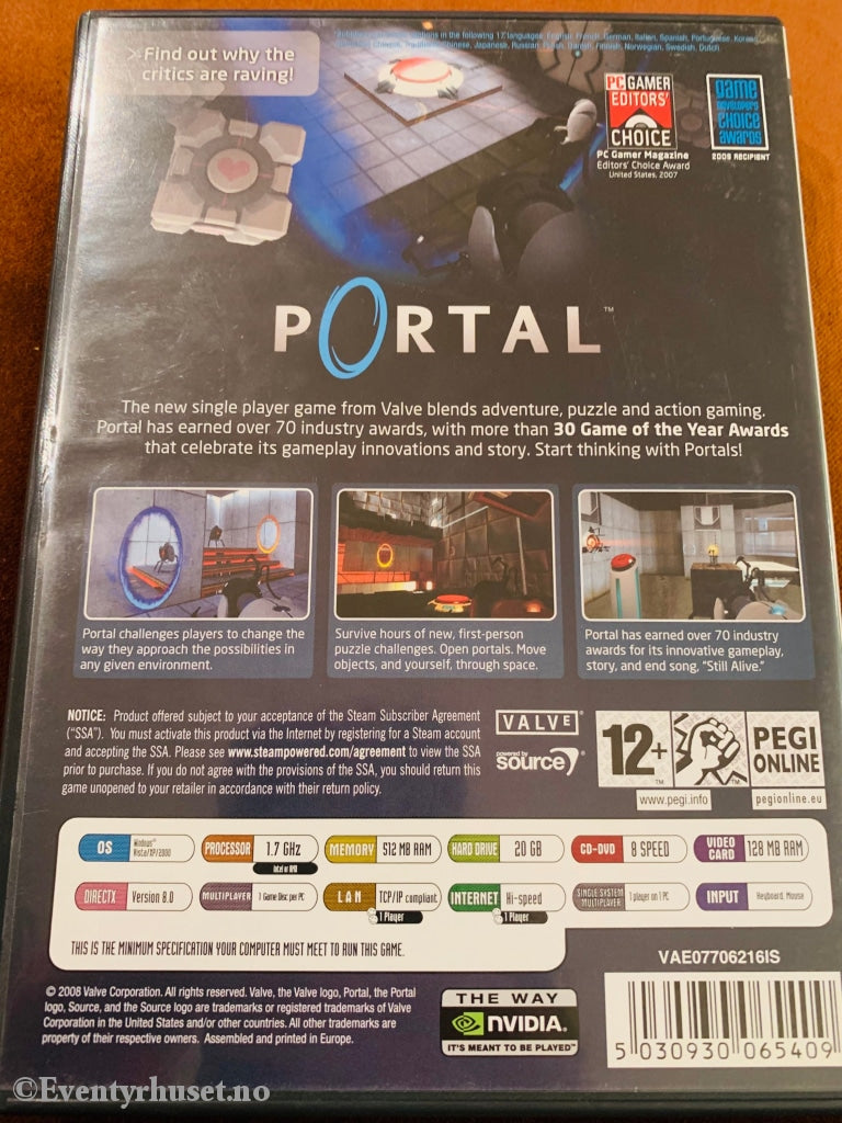 Portal. Pc-Spill. Pc Spill