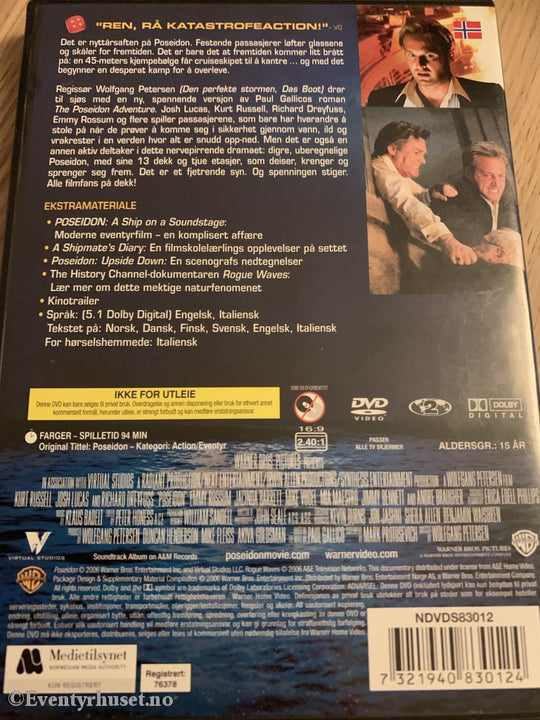 Poseidon. 2006. Dvd. Dvd
