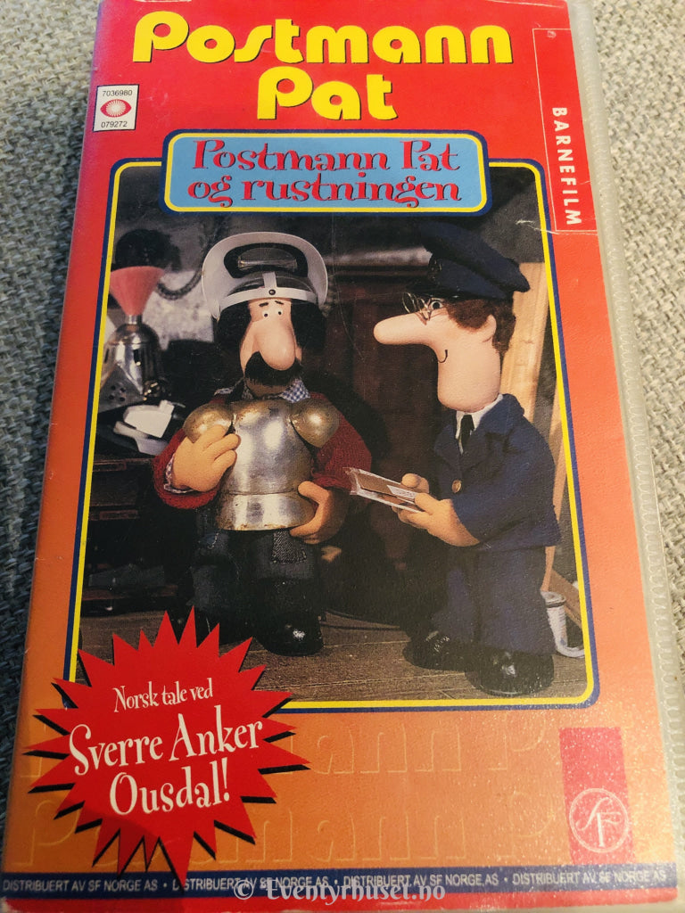 Postmann Pat. 1995. Pat Og Rustningen. Vhs. Vhs