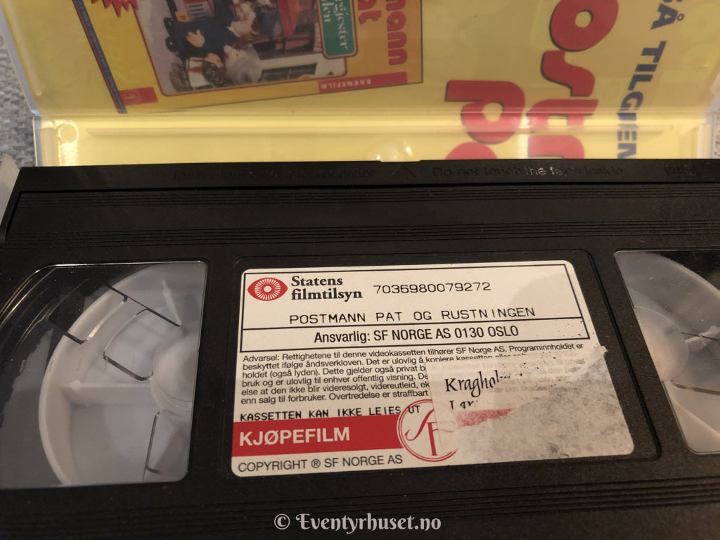 Postmann Pat. 1995. Pat Og Rustningen. Vhs. Vhs