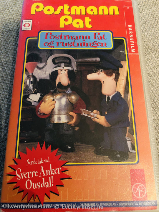 Postmann Pat. 1995. Pat Og Rustningen. Vhs. Vhs