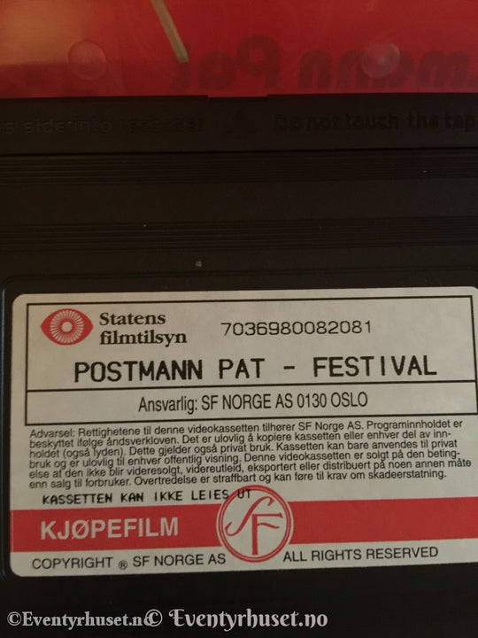Postmann Pat. 1996. Festival. Vhs. Vhs