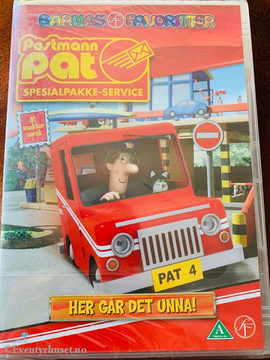 Postmann Pat. 2008. Her Går Det Unna! Dvd. Ny I Plast! Dvd