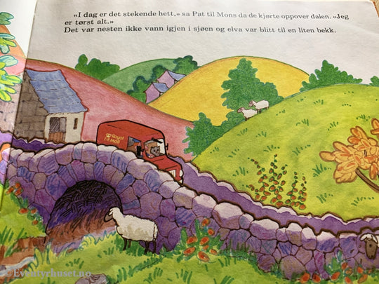 Postmann Pat Blir Veldig Tørst. 1984. Fortelling