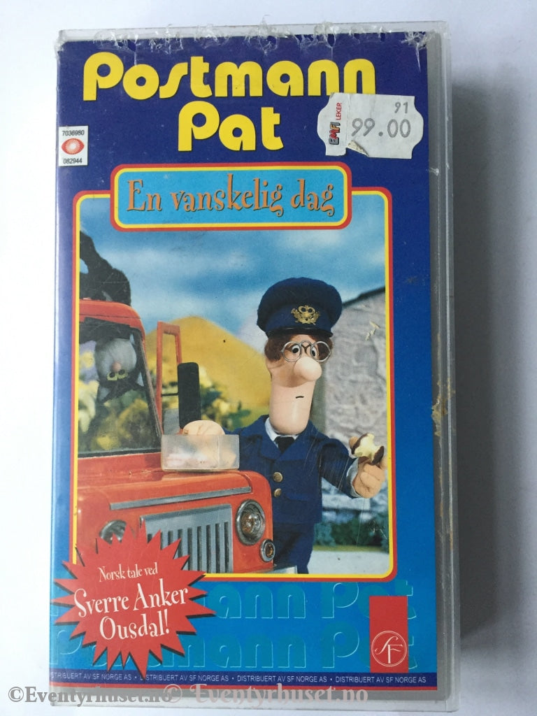 Postmann Pat. En Vanskelig Dag. 1996. Vhs. Vhs