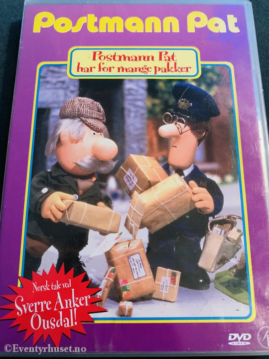 Postmann Pat Har For Mange Pakker. 1995. Dvd. Dvd