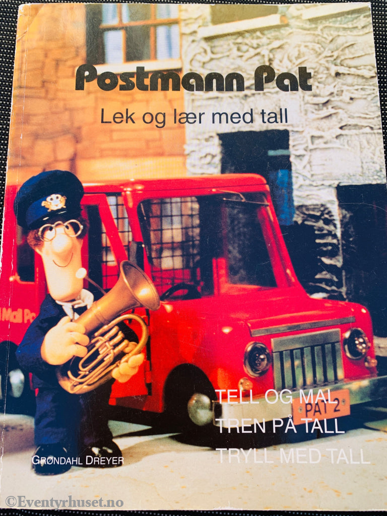 Postmann Pat – Lek og lær med tall. 1994. Hobby-hefte.