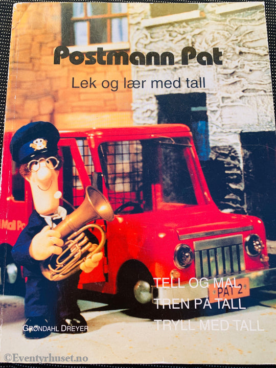 Postmann Pat – Lek og lær med tall. 1994. Hobby-hefte.