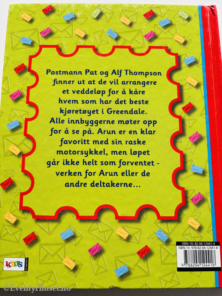 Postmann Pat og det store løpet i Greendale. 2006. Barnebok.