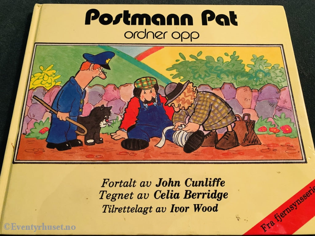 Postmann Pat Ordner Opp. 1986. Fortelling