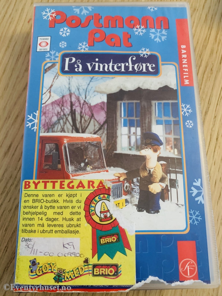 Postmann Pat. På Vinterføre. 1996. Vhs. Vhs