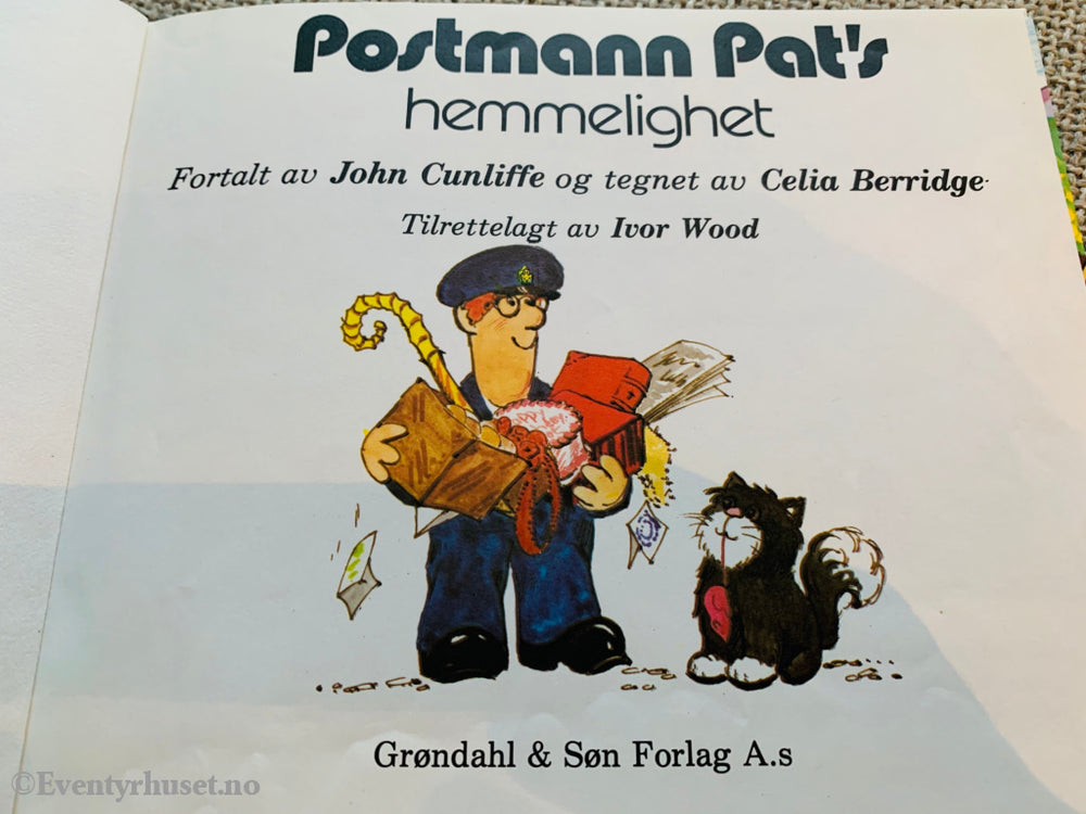 Postmann Pat´s Hemmeliget. 1984. Fortelling