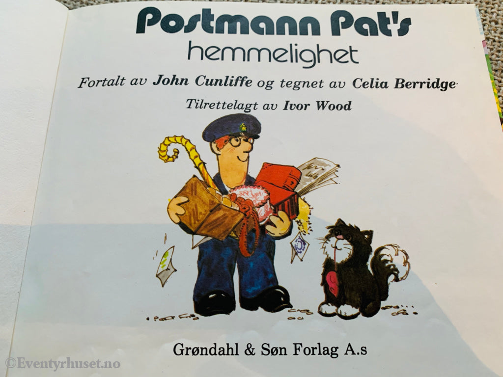 Postmann Pat´s Hemmeliget. 1984. Fortelling
