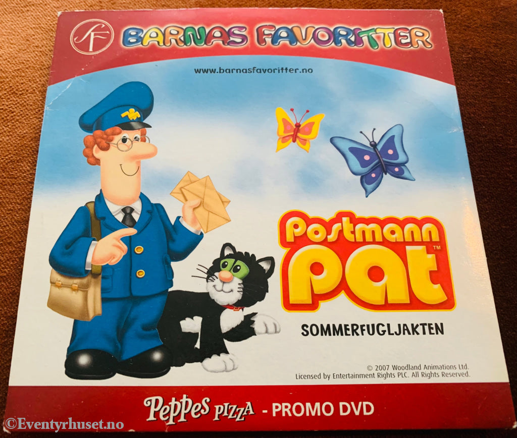 Postmann Pat Sommerfugljakten. Dvd Slipcase.