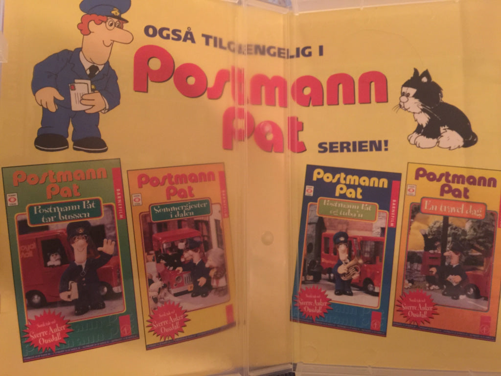 Postmann Pat. Sommergjester I Dalen. 1987. Vhs. Vhs