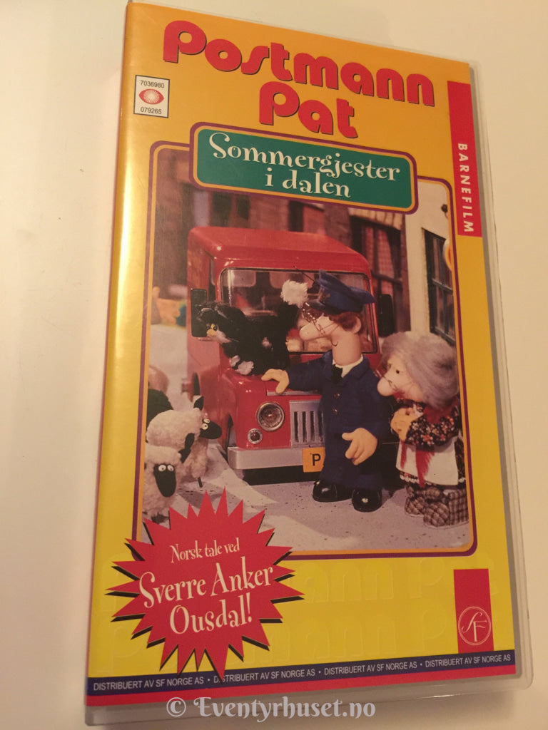 Postmann Pat. Sommergjester I Dalen. 1987. Vhs. Vhs