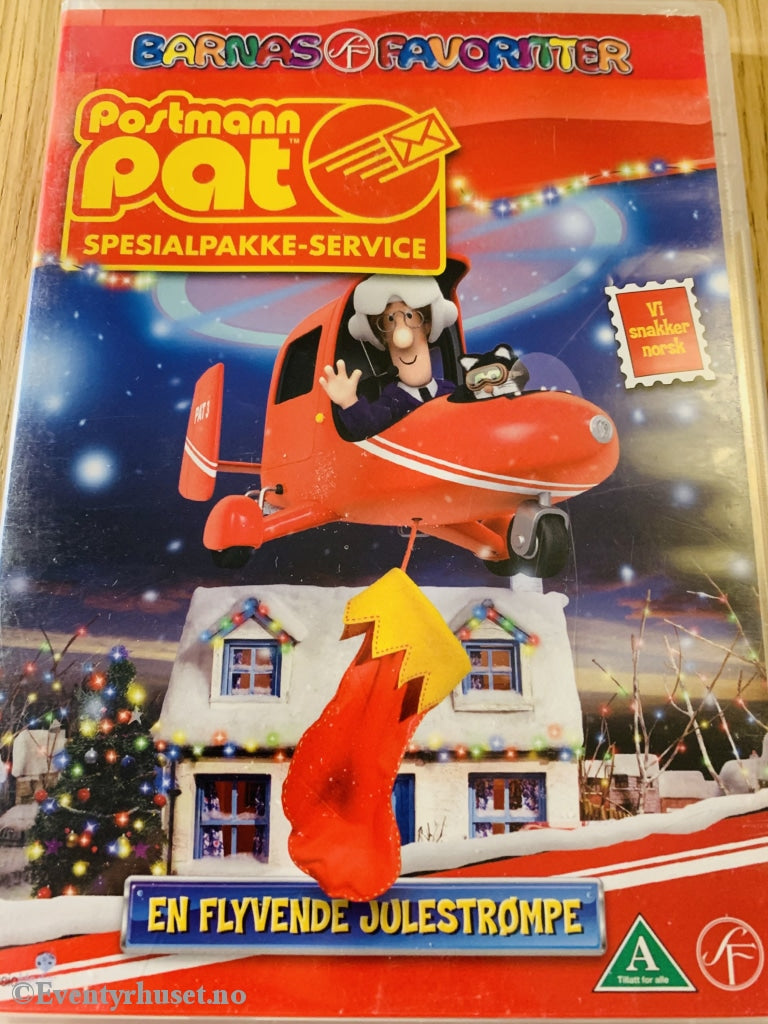 Postmann Pat Spesialpakke Service. 2008. En Flyvende Julestrømpe. Dvd. Dvd
