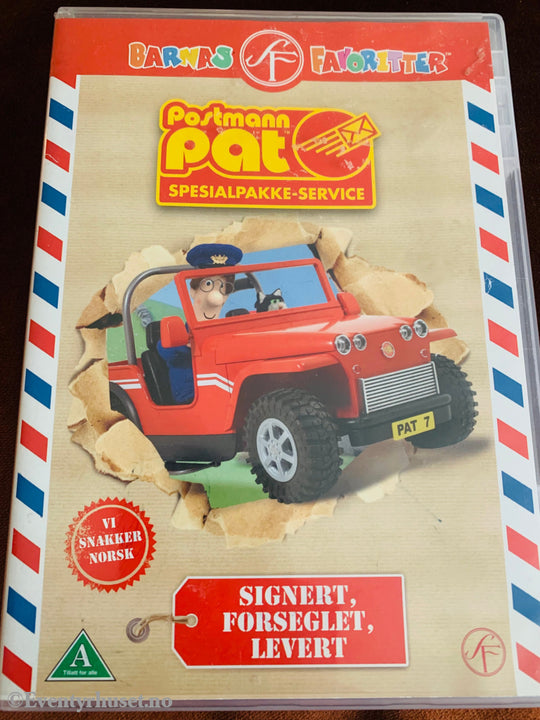 Postmann Pat Spesialpakke Service. Signert Forseglet Levert. Dvd. Dvd