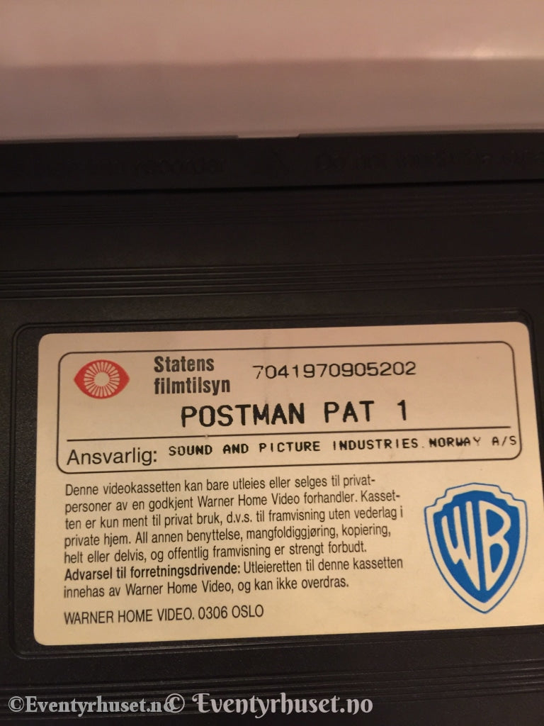 Postmann Pat 1. Med Blant Annet Sauer På Villspor. 1987. Vhs. Vhs