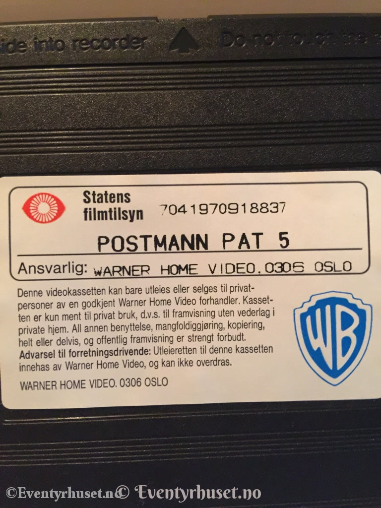 Postmann Pat´s Nye Video. 1994. Vhs. Vhs