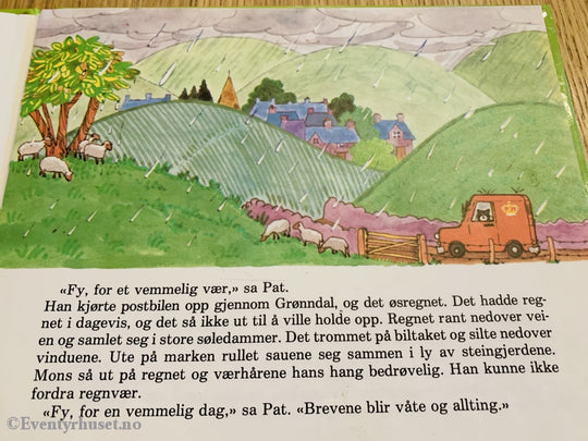 Postmann Pats Regnværsdag. 1983. Fortelling