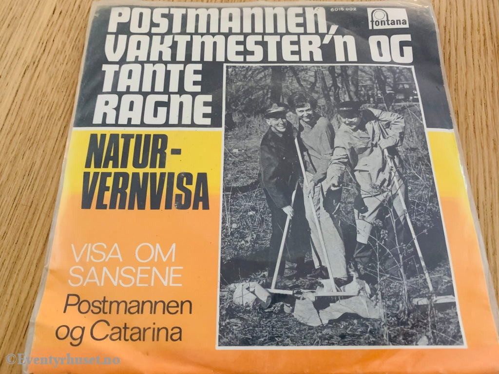 Postmannen Vaktmestern Og Tante Ragne. Naturvernvisa. 1970. Ep. Ep