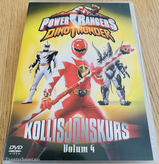 Power Rangers. Dino Thunder. Vol. 4. Kollisjonskurs. 2004. Dvd. Dvd