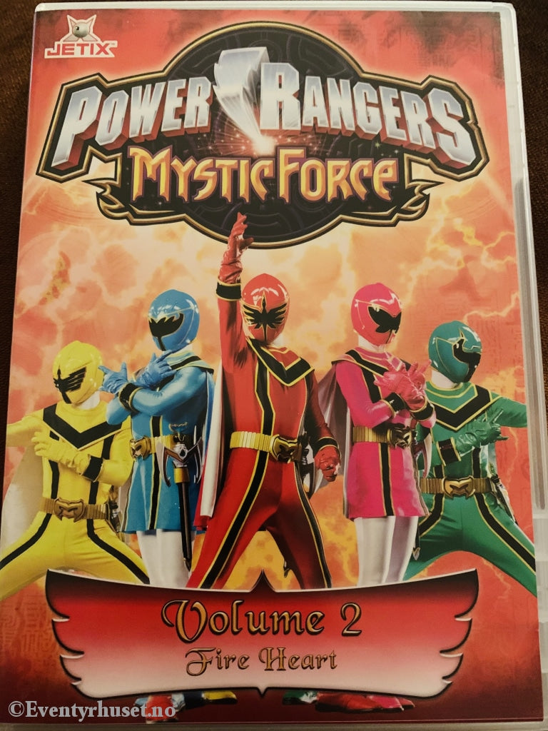 Power Rangers - Mystic Force. Vol. 2. Fire Heart. DVD. – Eventyrhuset