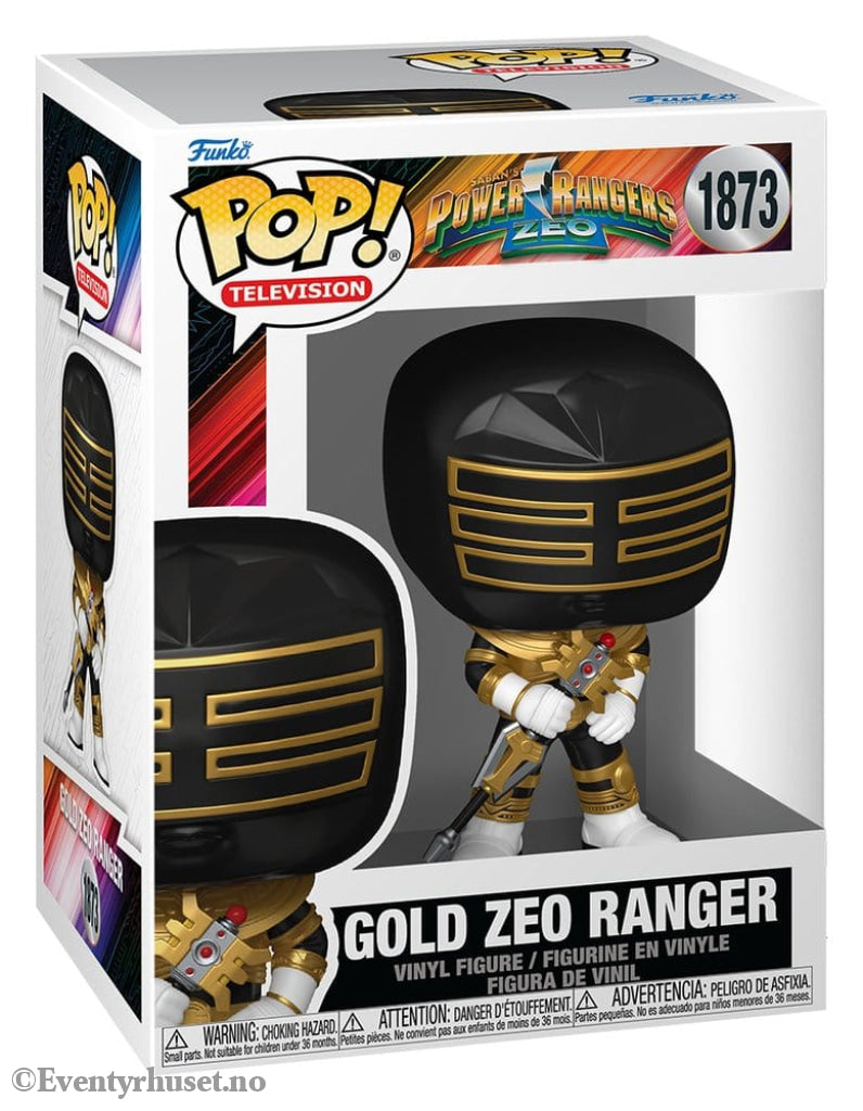 Power Rangers Zeo POP! Movies Vinyl Figures Zeo Ranger Gold 9 cm Collectibles
