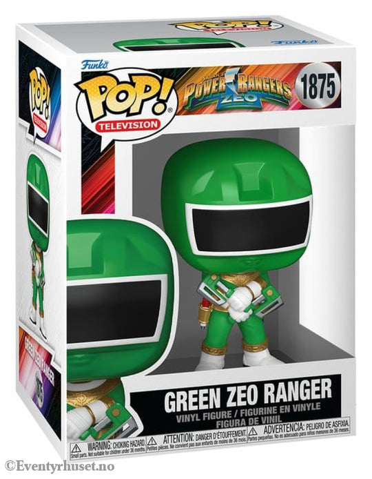 Power Rangers Zeo POP! Movies Vinyl Figures Zeo Ranger Green 9 cm Collectibles