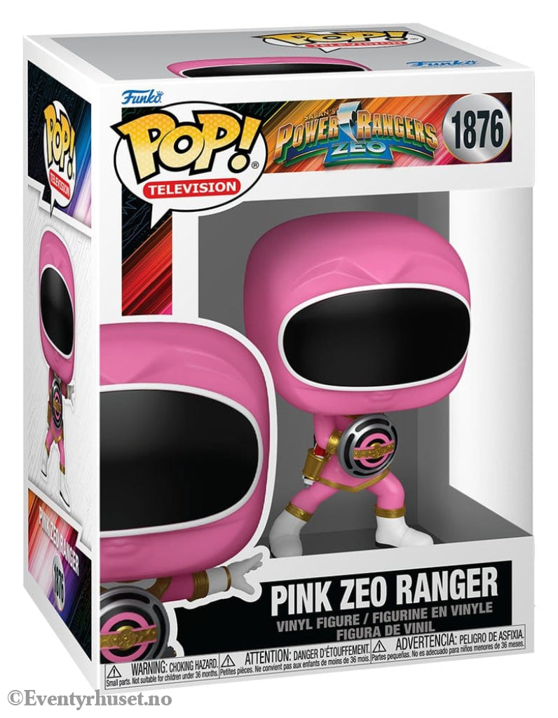 Power Rangers Zeo POP! Movies Vinyl Figures Zeo Ranger Pink 9 cm Collectibles