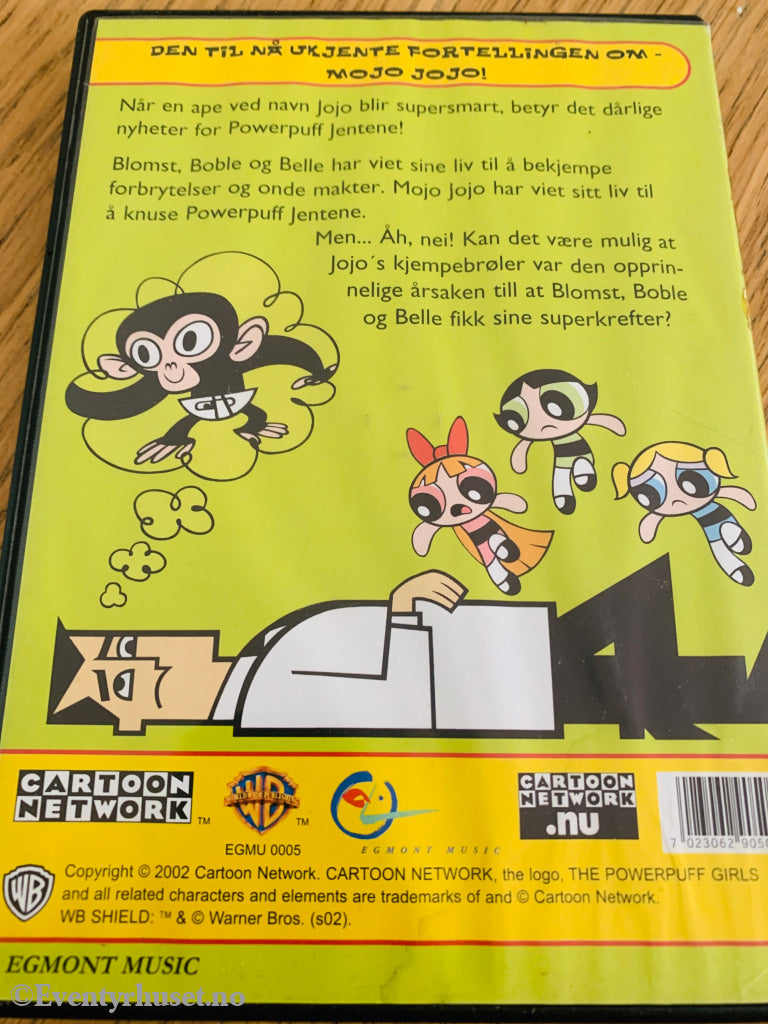 Powerpuffjentene: Familieforviklinger (2003). CD + Bok.