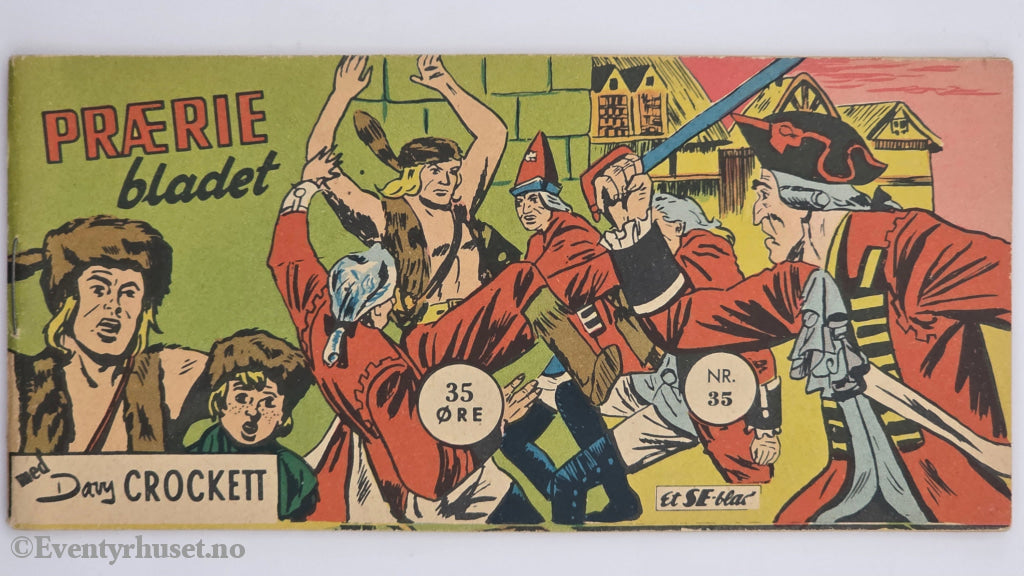 Præiriebladet. 1958. Nr. 35 – Davy Crockett. Hefte.