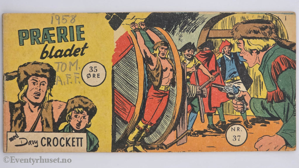 Præiriebladet. 1958. Nr. 37 – Davy Crockett. Hefte.