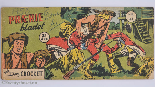 Præiriebladet. 1958. Nr. 41 – Davy Crockett. Hefte.