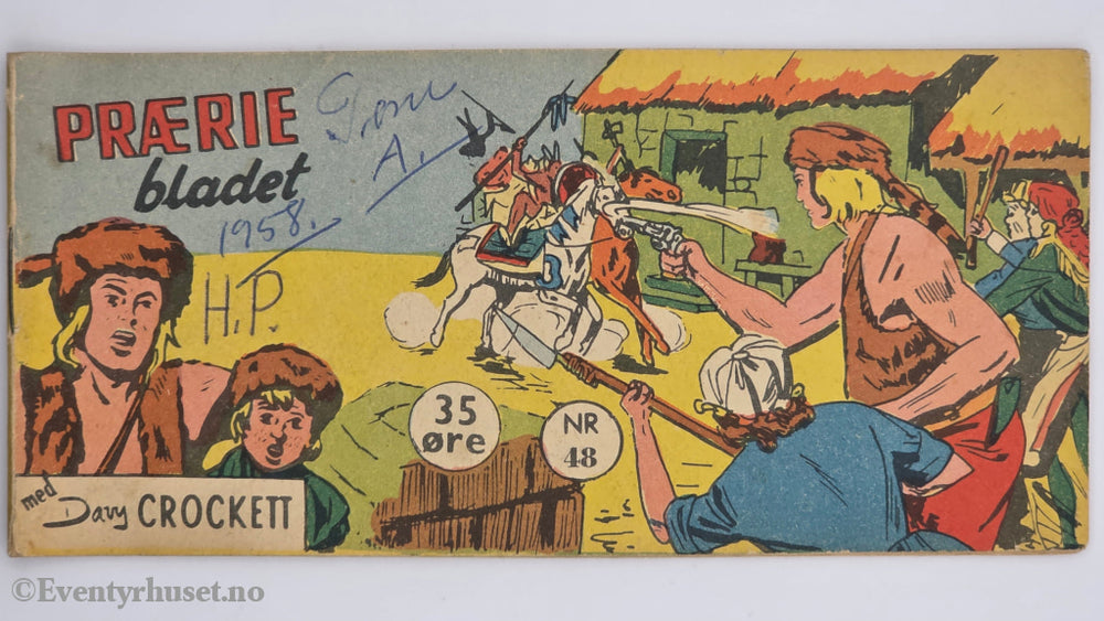 Præiriebladet. 1958. Nr. 48 – Davy Crockett. Hefte.