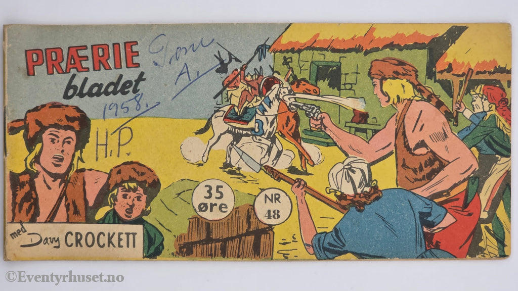 Præiriebladet. 1958. Nr. 48 – Davy Crockett. Hefte.