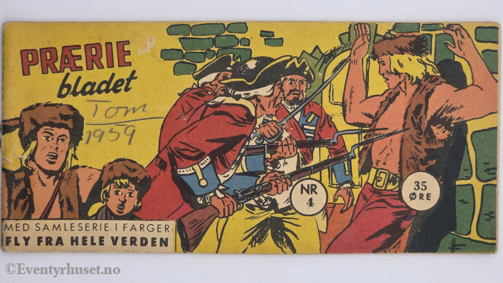 Præiriebladet. 1959. Nr. 4. Hefte.