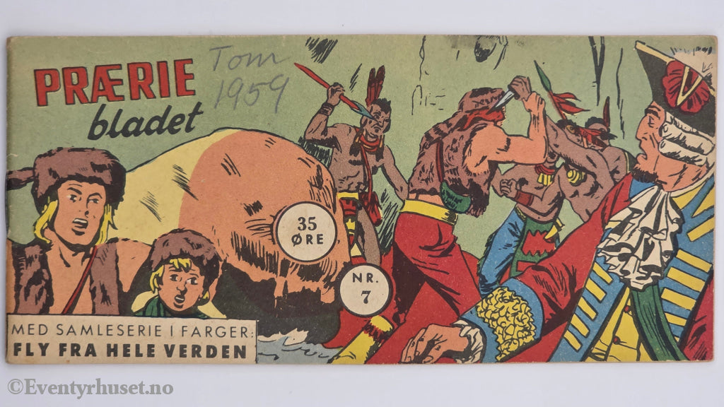 Præiriebladet. 1959. Nr. 7 – Davy Crockett. Hefte.