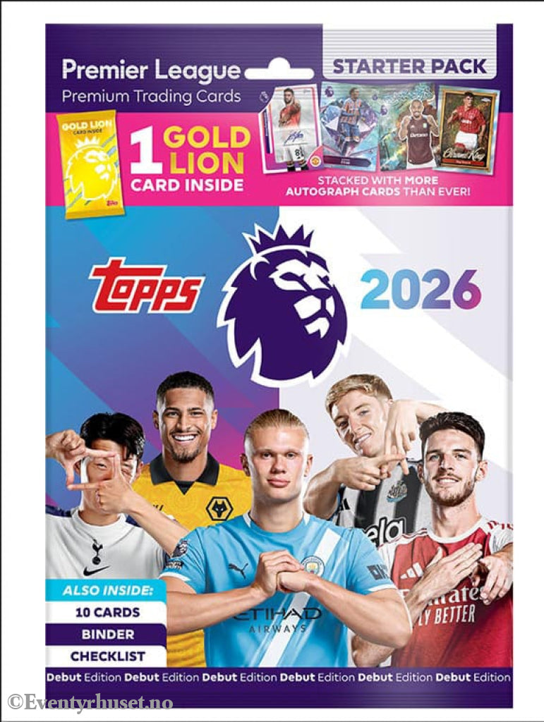 Premier League 2025/26 Trading Cards Starter Pack Games