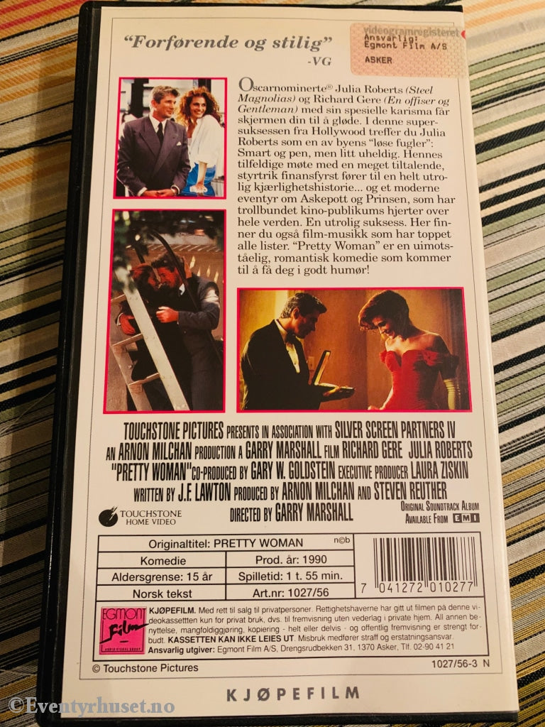 Pretty Woman. 1990. Vhs. Vhs