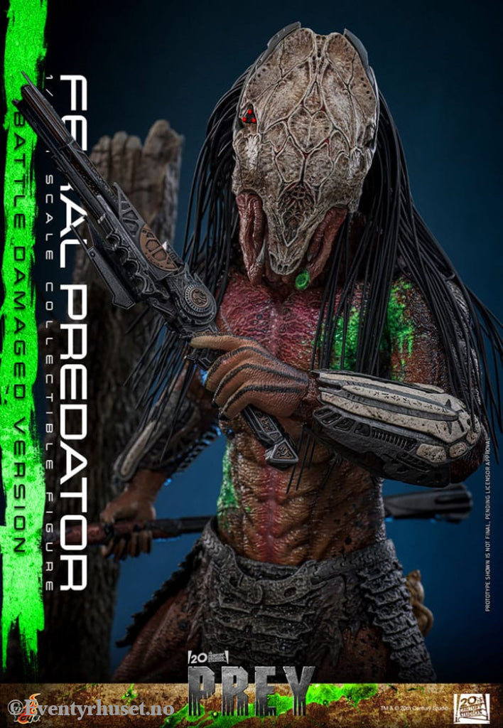 Prey Action Figure 1/6 Feral Predator (Battle Damaged Version) 37 cm Toys