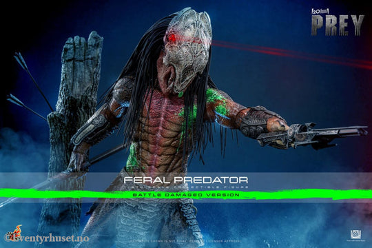 Prey Action Figure 1/6 Feral Predator (Battle Damaged Version) 37 cm Toys