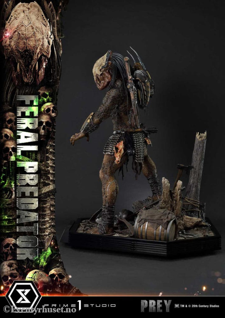 Prey (Movie) Museum Masterline Series Statue 1/3 Feral Predator 89 cm Collectibles