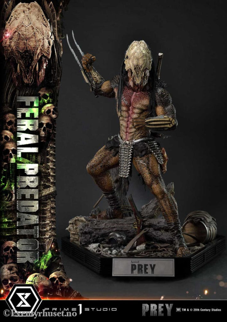 Prey (Movie) Museum Masterline Series Statue 1/3 Feral Predator 89 cm Collectibles
