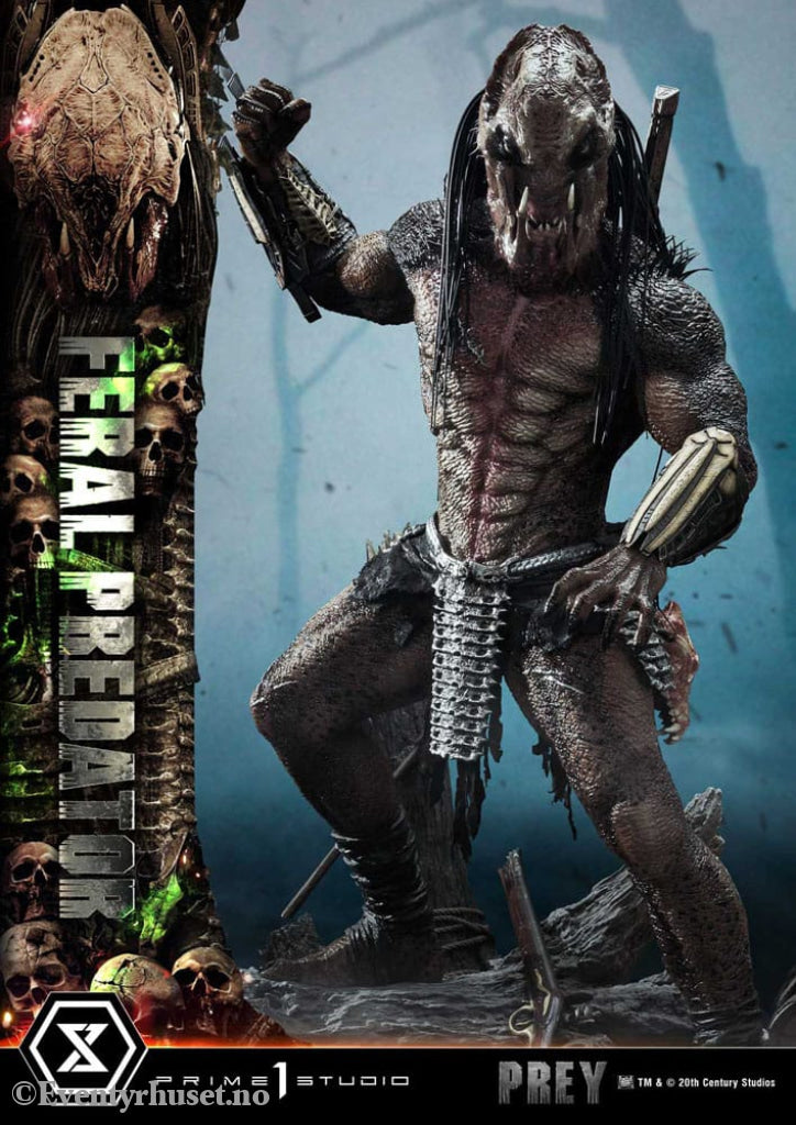 Prey (Movie) Museum Masterline Series Statue 1/3 Feral Predator 89 cm Collectibles