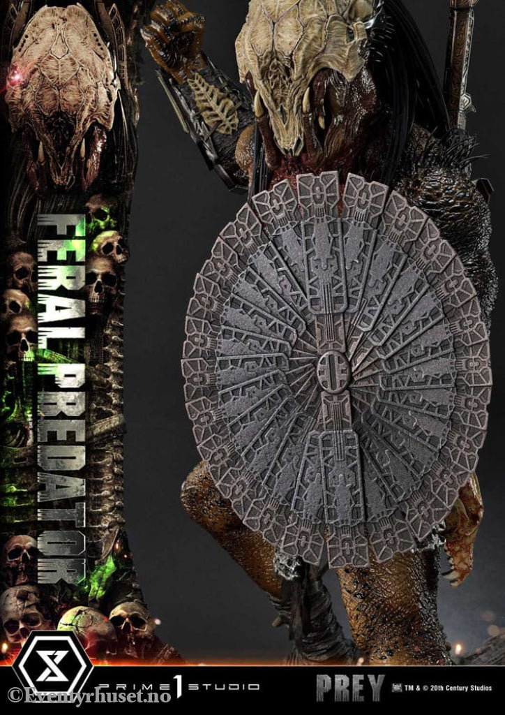 Prey (Movie) Museum Masterline Series Statue 1/3 Feral Predator 89 cm Collectibles