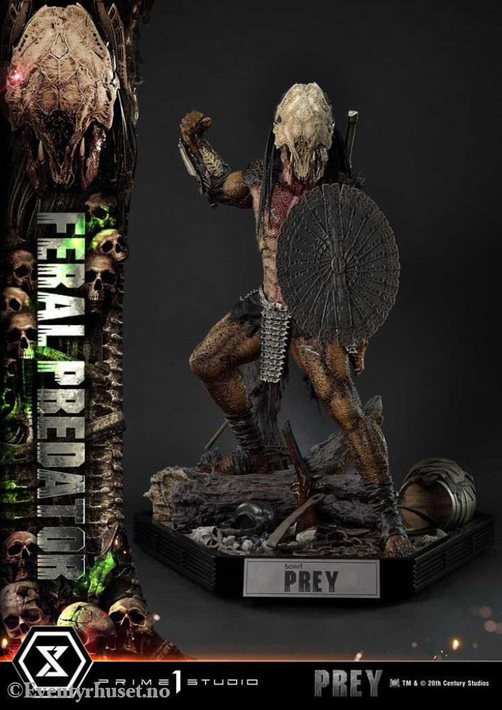 Prey (Movie) Museum Masterline Series Statue 1/3 Feral Predator 89 cm Collectibles