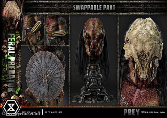Prey (Movie) Museum Masterline Series Statue 1/3 Feral Predator 89 cm Collectibles
